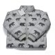 Bear Print Puffer Jacket