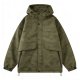 Olive Camo Utility Puffer with Front Pockets