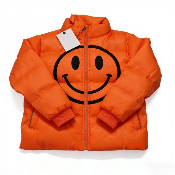 Smiley Face Puffer Jacket